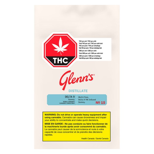 Glenn's - No.15 Delta 9 Distillate-Watermelon