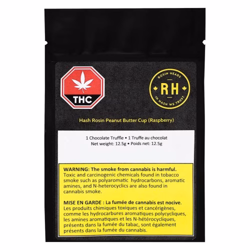 Rosin Heads - Hash Rosin Peanut Butter Cup - Raspberry