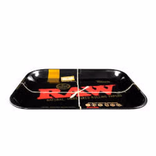 Raw Black Metal Rolling Tray