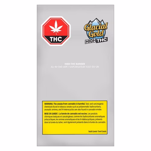 Glacial Gold - High THC Banger All-In-One