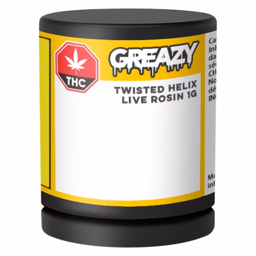 GREAZY - GREAZY - Twisted Helix Live Rosin - Hybrid - 1g