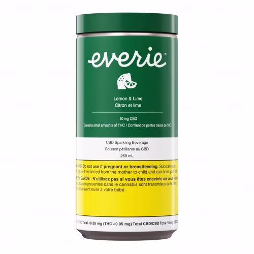 Everie - Everie Lemon & Lime CBD Sparkling Beverage