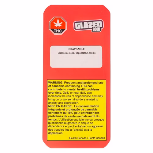 BOLD GLAZED - Grapezicle AIO Disposable