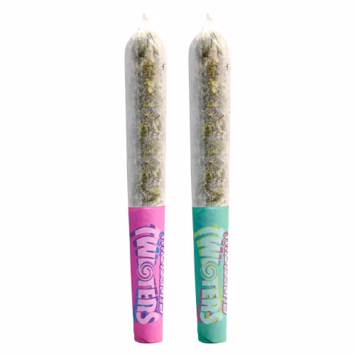 Twisters - Rainbow Booty + Bubba Bomb Infused Pre-Roll