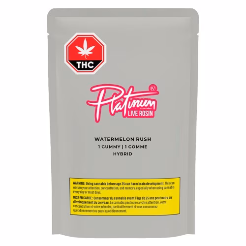 Platinum - Watermelon Rush Live Rosin Gummy