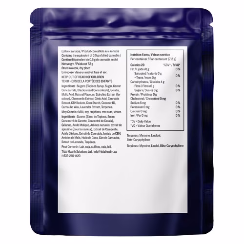 Camino - Midnight Blueberry CBN Gummies