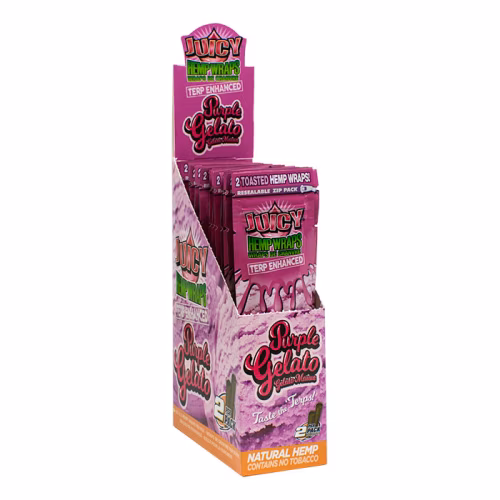 JUICY HEMP WRAPS PURPLE GELATO