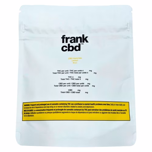 Frank CBD - CBD Gummies - Lemon