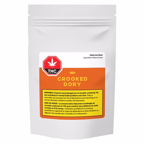 Crooked Dory - Indica Live Resin