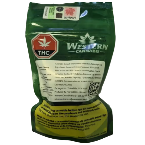 Western Cannabis - Sour Watermelon Live Resin