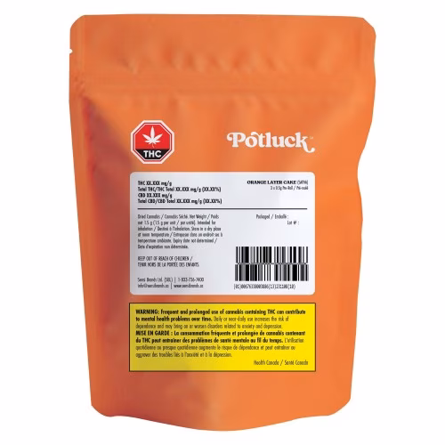 Potluck - Orange Layer Cake
