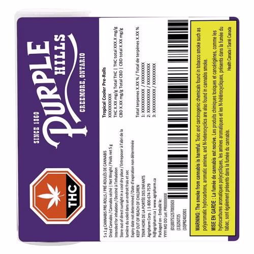 Purple Hills - Tropical Cooler