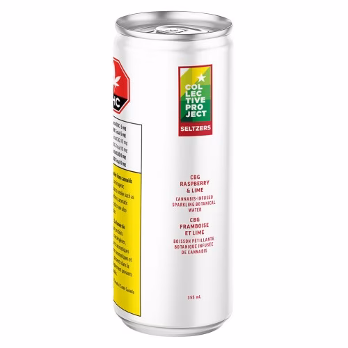 CBG Raspberry & Lime Sparkling Botanical Water