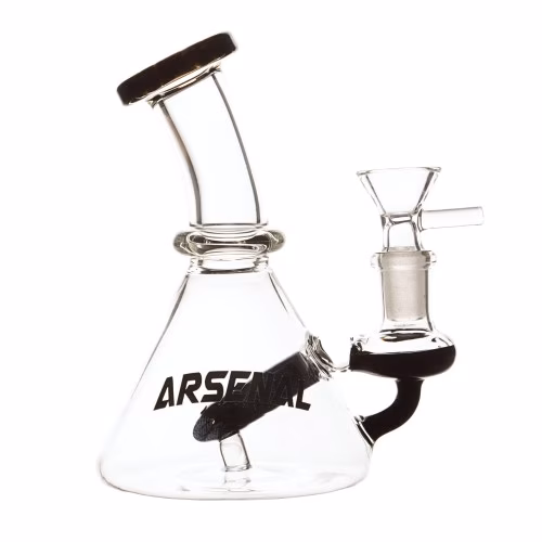 6" Arsenal Beaker Glass Bong / Dab Rig