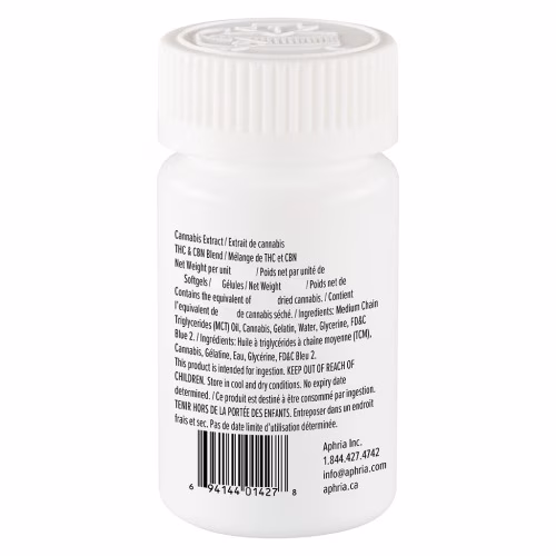 Solei - Rest CBN Softgels (CBD:CBN 2:1)