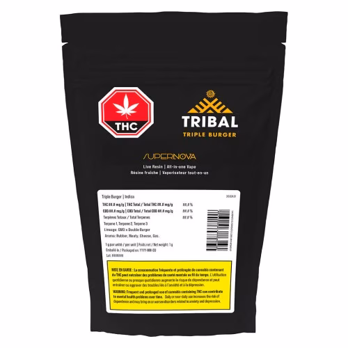 Tribal - Triple Burger SuperNova Live Resin All-in-one Vape