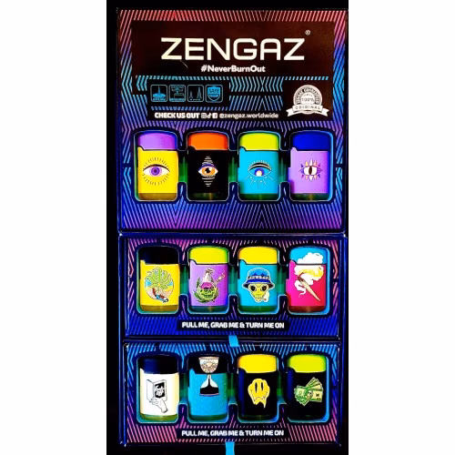 Zengaz Mega Jet Rubberized lighters