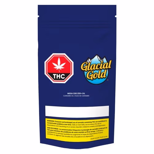 Glacial Gold - Mega CBD 200+ Oil (8000mg CBD)
