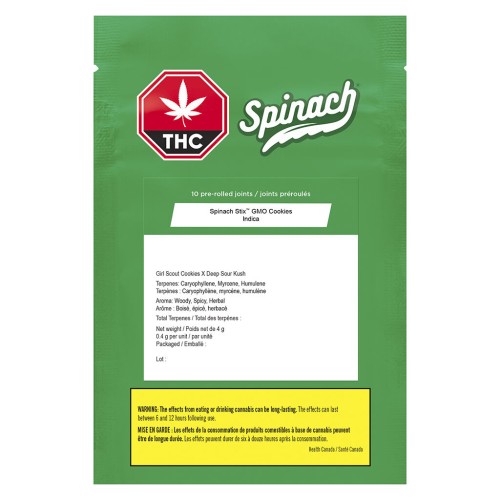 Spinach - Stix GMO Cookies Pre-Roll
