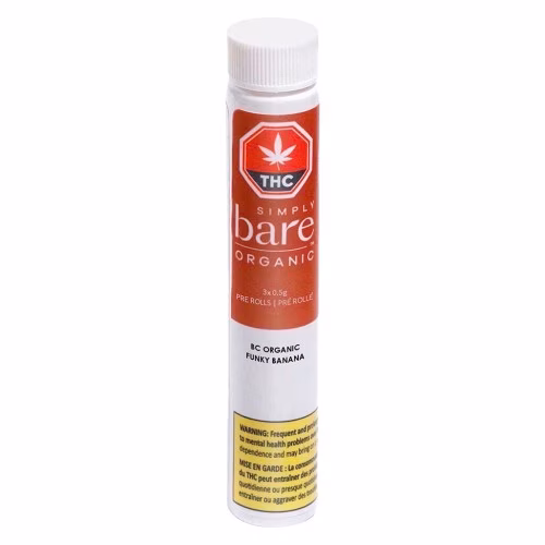 Simply Bare - BC Organic Funky Banana Pre-Roll