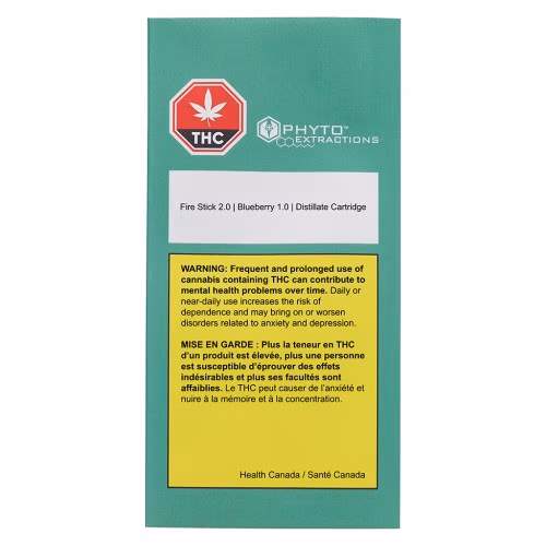 Phyto Extractions - Blueberry 510 Thread Cartridge