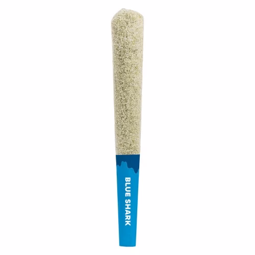 Sticky Greens - Diamond Coated Infused Pre-Roll – Blue Shark