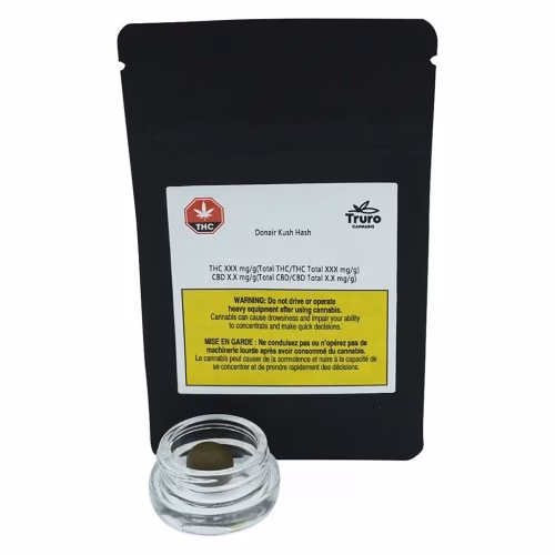 Truro Cannabis - Donair Kush Hash