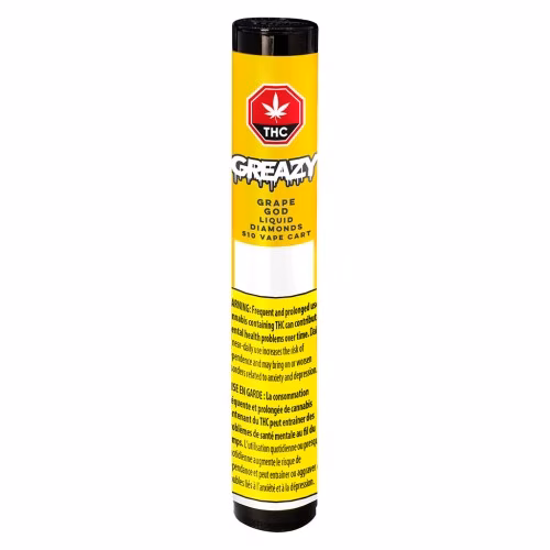GREAZY - Grape God Liquid Diamond 510 Thread Cartridge