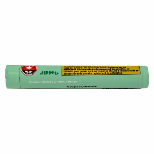 Ripped - Strawberry Banana 510 Thread Cartridge