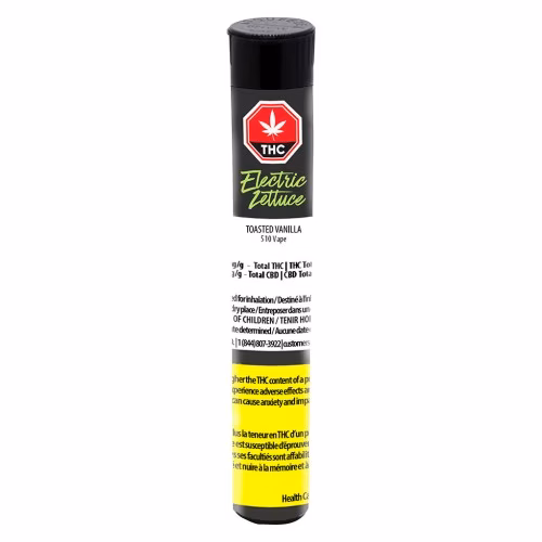 Electric Lettuce - Toasted Vanilla 510 Thread Cartridge