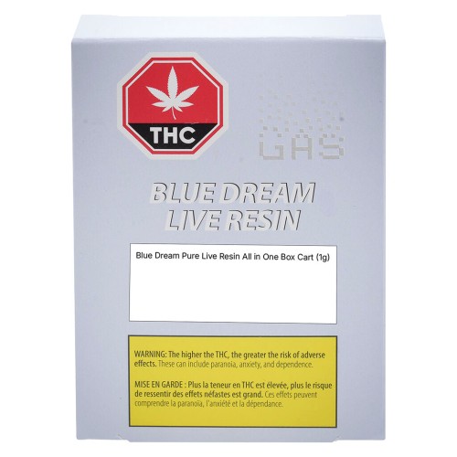 (GAS) - Blue Dream Pure Live Resin All in One Box Cart