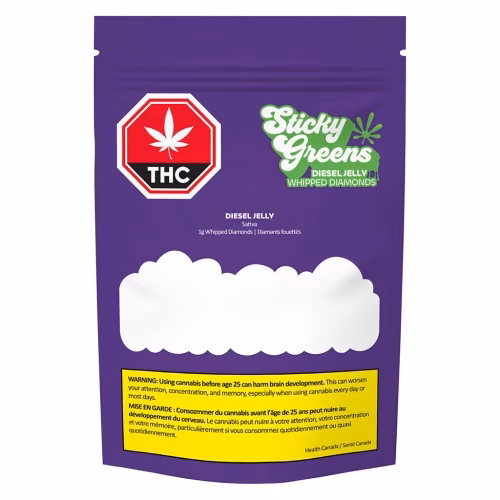 Sticky Greens - Diesel Jelly - Whipped Diamonds