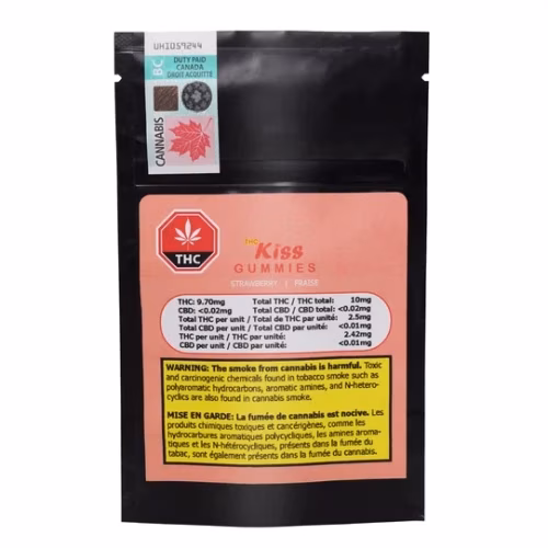 THC BioMed - THC Biomed Kiss Strawberry Gummies