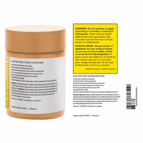 Jublee - Extra Strenght CBD Body Butter Sweet Citrus