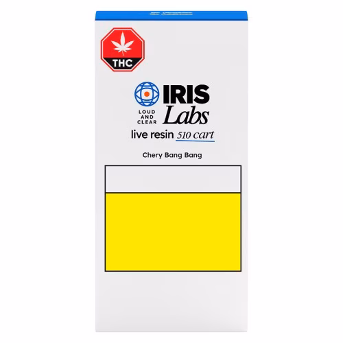 IRIS Labs - Cherry Bang Bang Live Resin 510 Thread Cartridge Vape