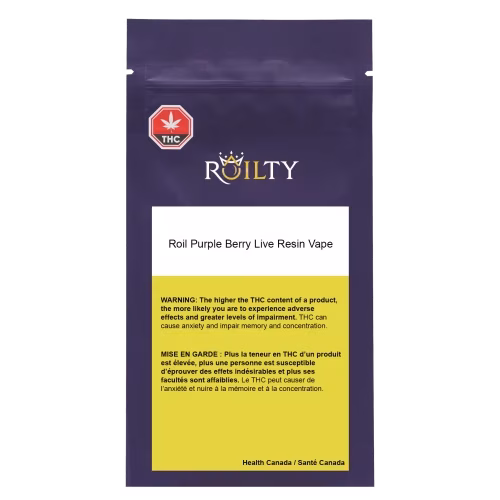Roilty Concentrates - Purple Berry Live Resin Vape