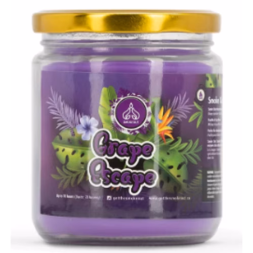 Candle Smoke Out Odor Eliminator 13oz Grape Escape