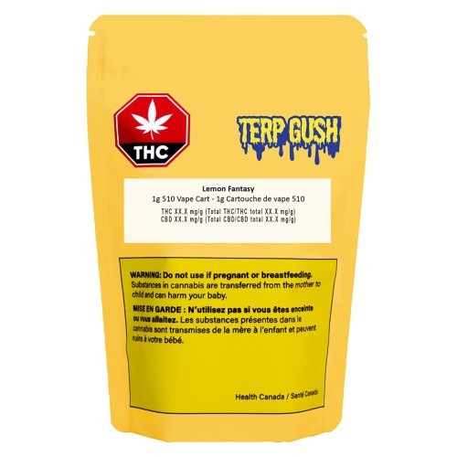 Lemon Fantasy Live Resin 510 Thread Cartridge