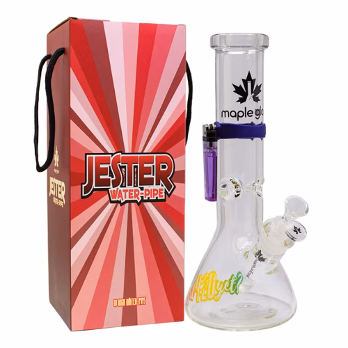 DONT PANIC ITS ORGANIC JESTER SERIES 12 INCHES GLASS BONG