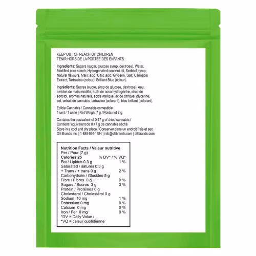 Olli Trippers - Green Watermelon 1:1:1: THCV/CBG/THC