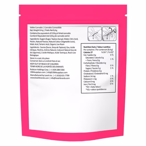1964 - Pink Lemonade Live Rosin Gummies