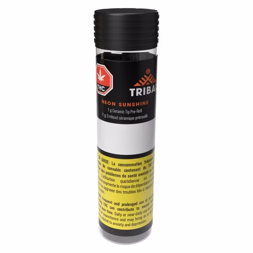 Tribal - Neon Sunshine Ceramic Tip Pre-Roll