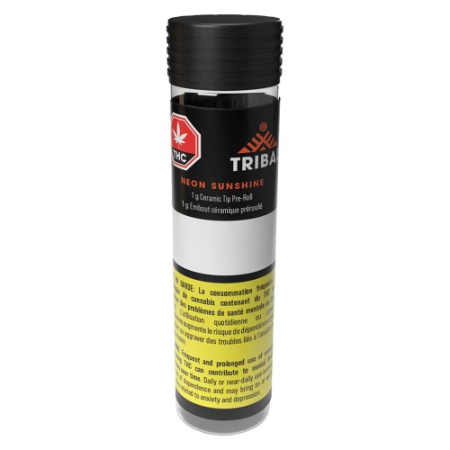 Tribal - Neon Sunshine Ceramic Tip Pre-Roll