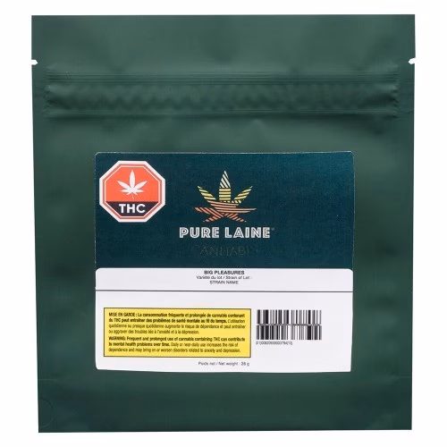 Pure Laine Cannabis - Big Pleasures (Indica)