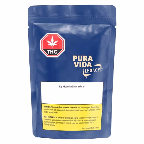 Pura Vida - D Burger Cured Resin Jumbo Jar