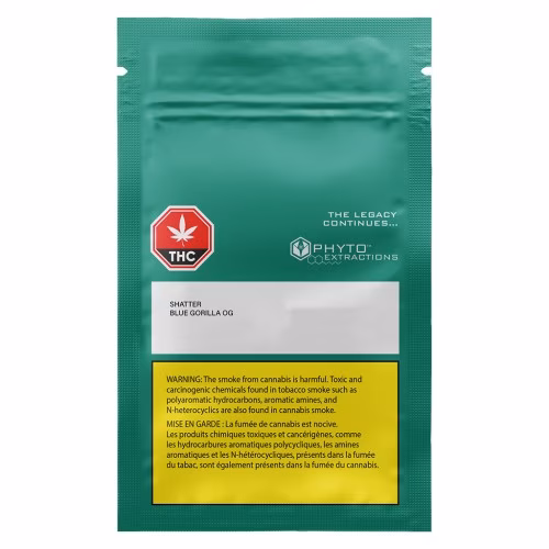 Phyto Extractions - Blue Gorilla OG Shatter