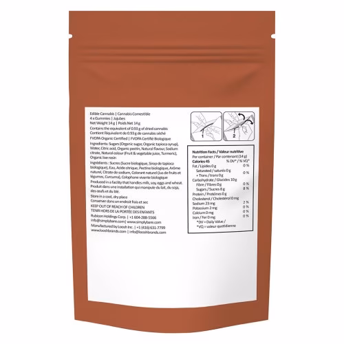 Simply Bare - Hollywood Mac Organic Live Rosin Gummies