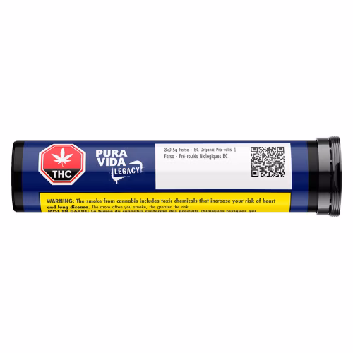 Pura Vida - Fatso - BC Organic Pre-Roll