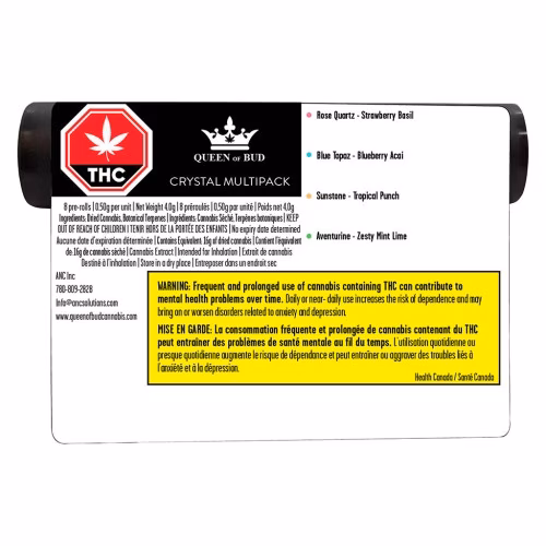 Queen of Bud - Crystal Multipack Infused