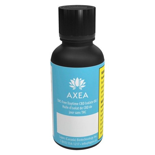 AXEA - THC-Free Daytime CBD Isolate Oil